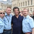 Jack Lang avec les responsables de FLAG ! policiers et gendarmes LGBT